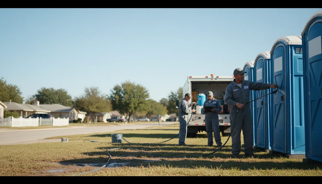 Long-Term Portable Toilet Rental in Port Hope, MI near me